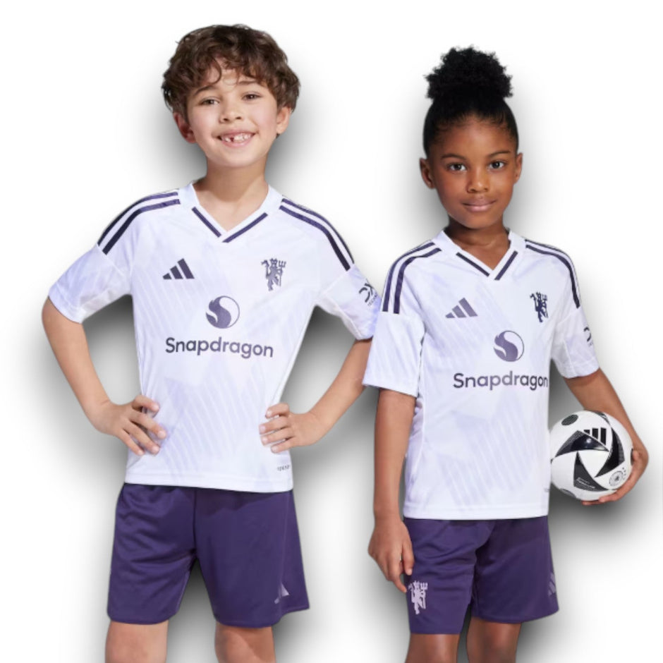 Kids Manchester United Away Kit 2025/26