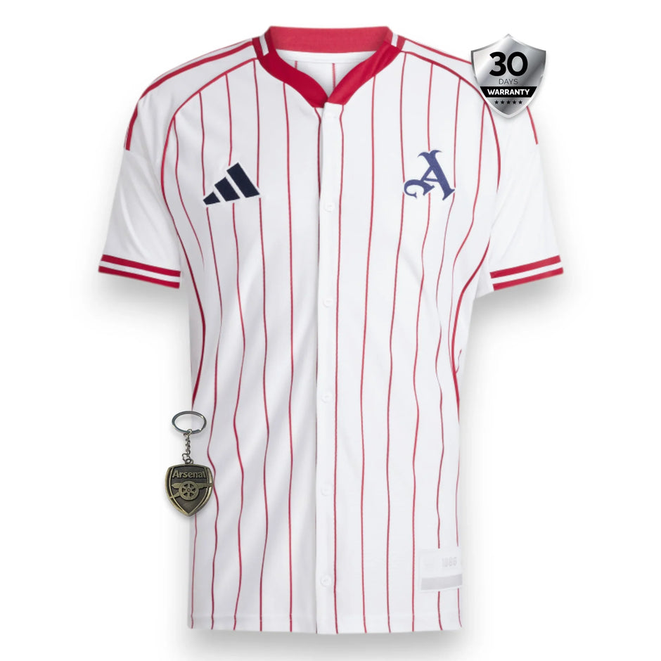 Arsenal US Pack Full-Button Baseball Jersey