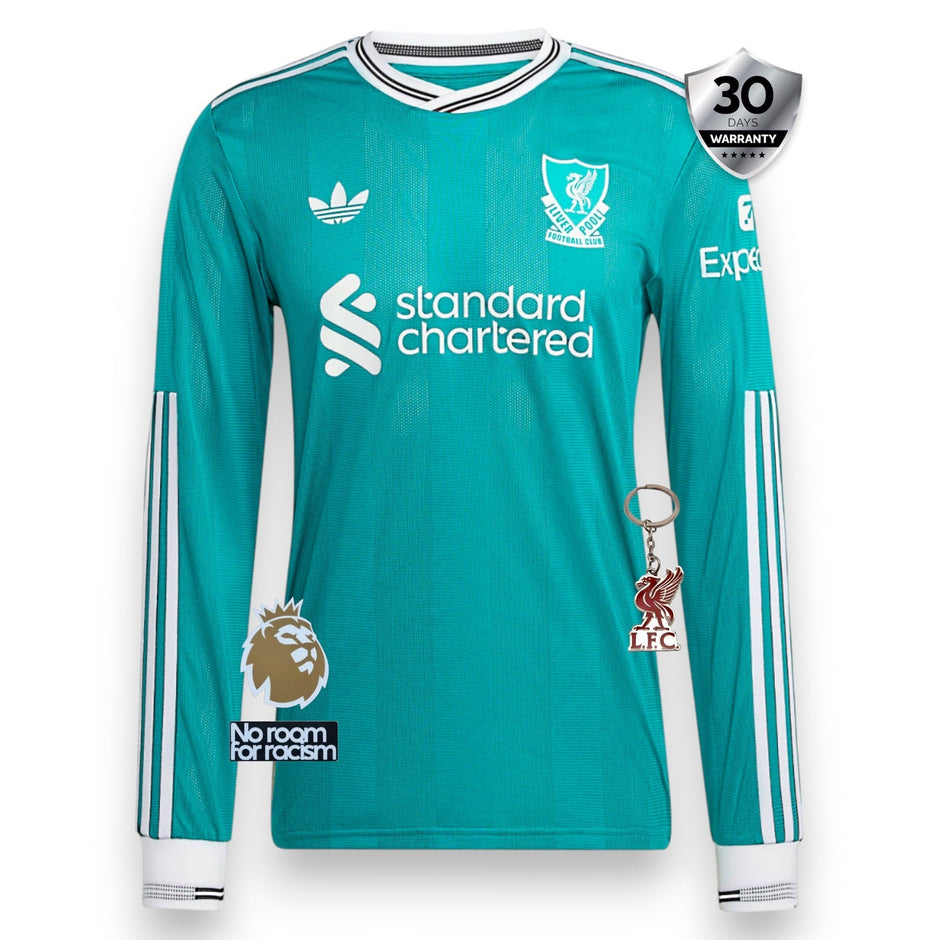 Liverpool Third Jersey 2025/26 - Long Sleeve
