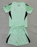 Kids Liverpool Goalkeeper Kit 2025/26