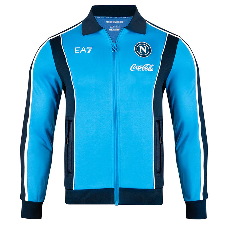 SSC Napoli Sky Blue Euro Anthem Jacket 2025/2026
