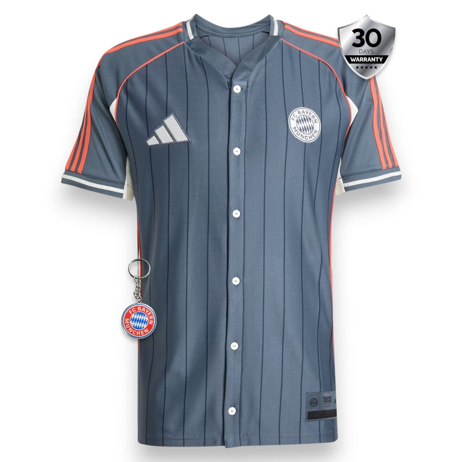 Bayern Munich US Pack Full-Button Baseball Jersey