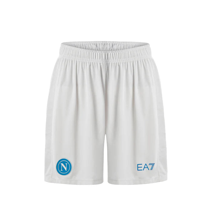 SSC Napoli White Match Shorts 2025/2026