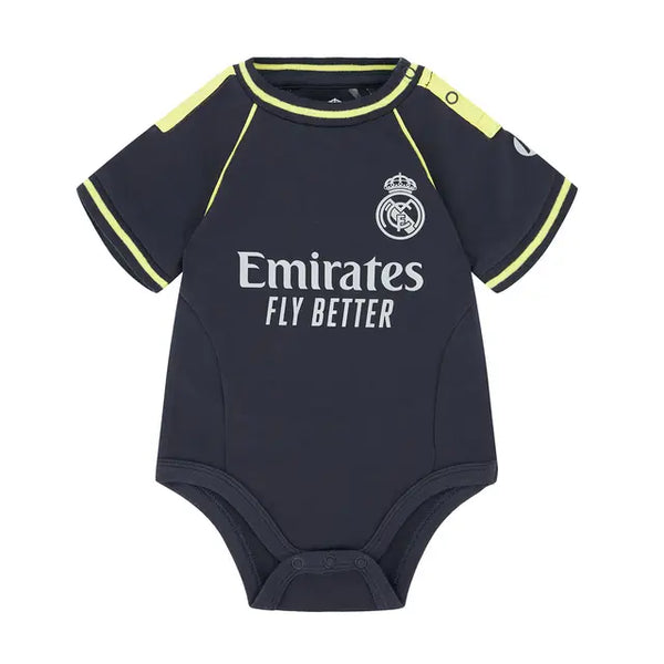Real Madrid Baby Away Body Short Sleeve White 25/26