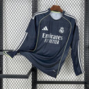 Real Madrid 2025/26 Away Long Sleeves Jersey