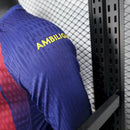 Barcelona 25/26 Home Player Jersey - Long Sleeve