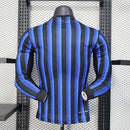 Inter Milan Home 2025/2026 Player Jersey - Long Sleeve