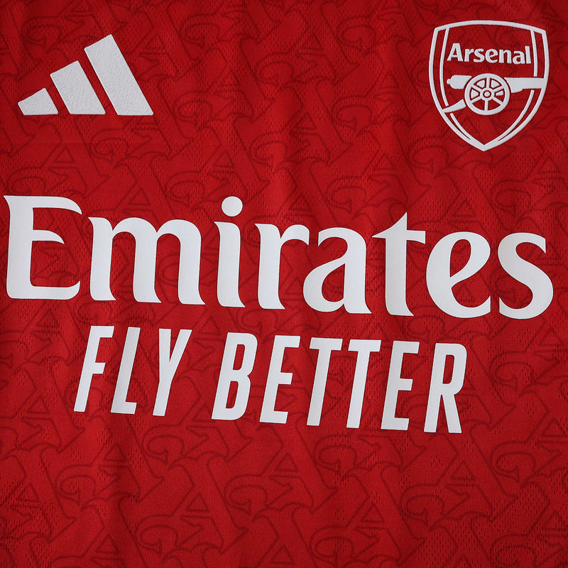 Arsenal Player Home Jersey 2025/26 Long Sleeve