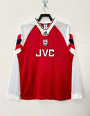 Arsenal Retro Jersey Home 1992/94 Long Sleeve - Remake