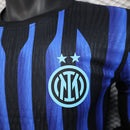 Inter Milan Home 2025/2026 Player Jersey - Long Sleeve