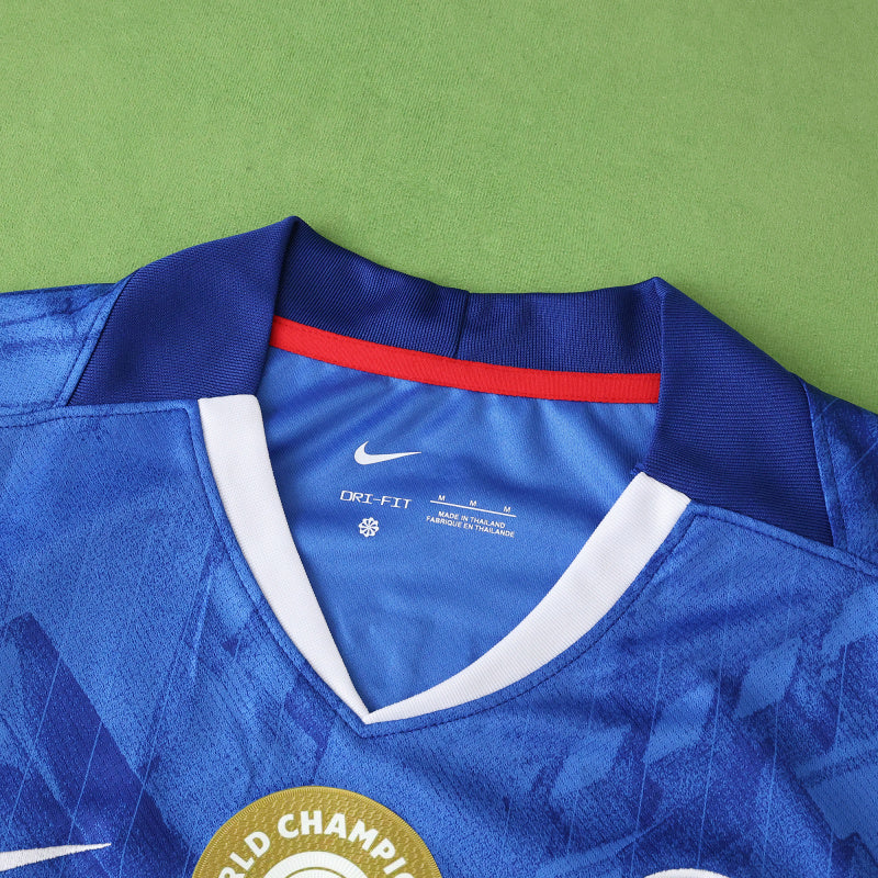 Chelsea Player Home Jersey 25/26 with World Champions - Patch