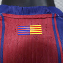Barcelona 25/26 Home Player Jersey - Long Sleeve