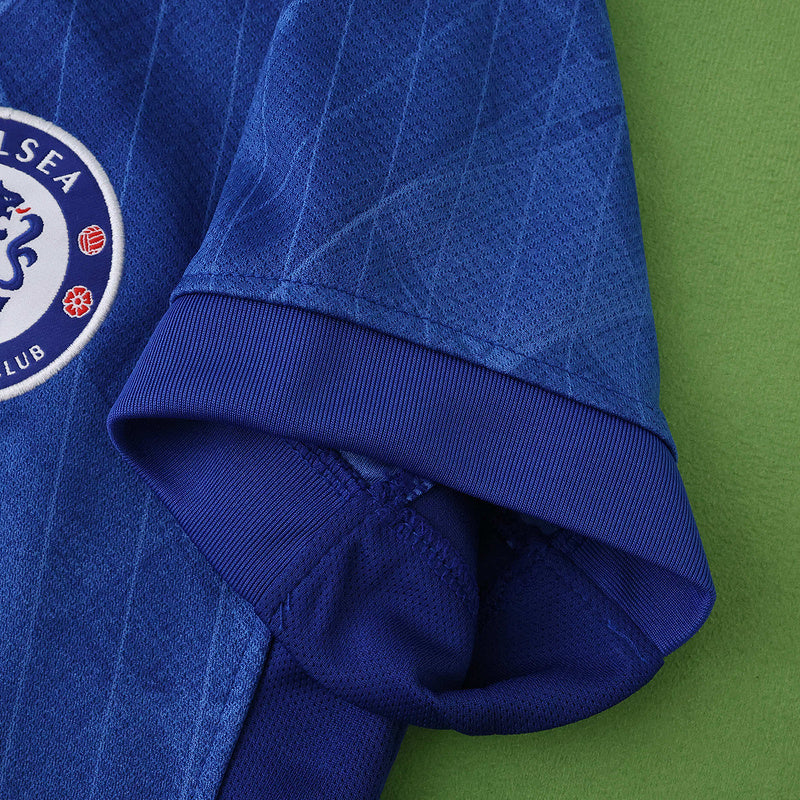 Chelsea Home 25/26 with World Champions 25 printing - Womens