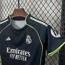 Real Madrid 2025/26 Away Kids Kit