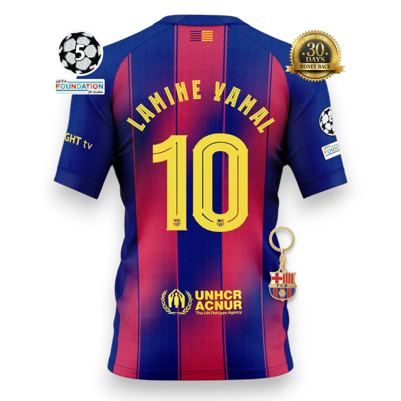 Barcelona Home Jersey 2025/26 - LAMINE YAMAL