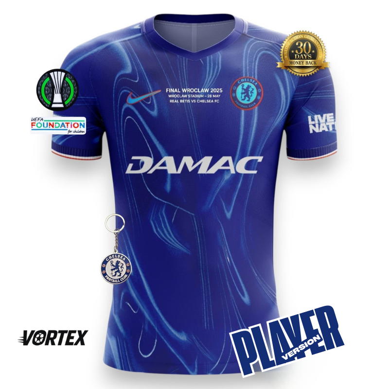 Chelsea Jersey Home 2024/25 - Player Version - Final UECL