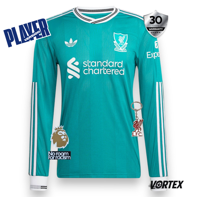 Liverpool Third Player Jersey 2025/26 - Long Sleeve