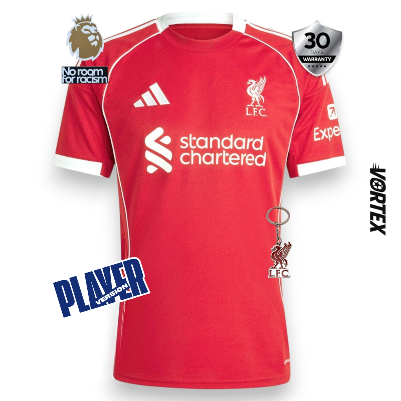 Liverpool Player Jersey Home 2025/26