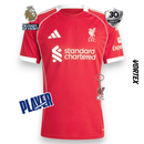 Liverpool Player Jersey Home 2025/26