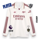 Arsenal Player Third Jersey 2025/26 Long Sleeve