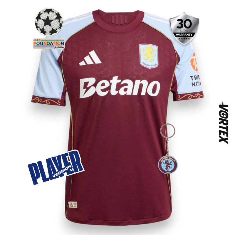 Aston Villa Player Jersey Home 2025/26