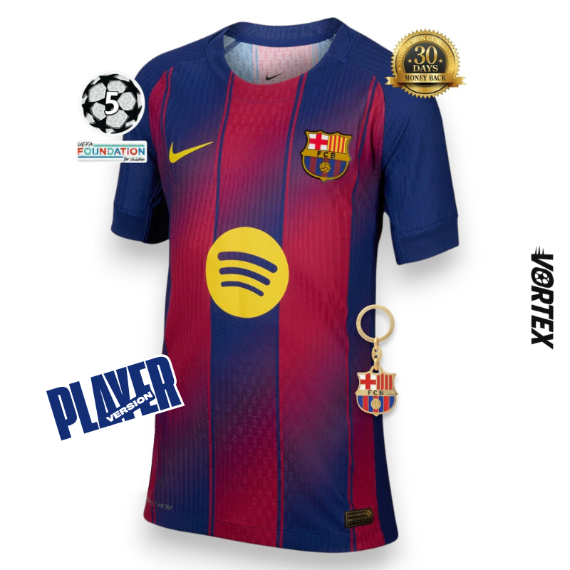 Barcelona Player Jersey Home 2025/26