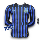 Inter Milan Home 2025/2026 Player Jersey - Long Sleeve