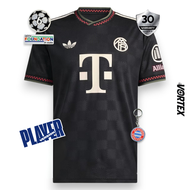 Bayern Munich Player Champions League Jersey 2025/26