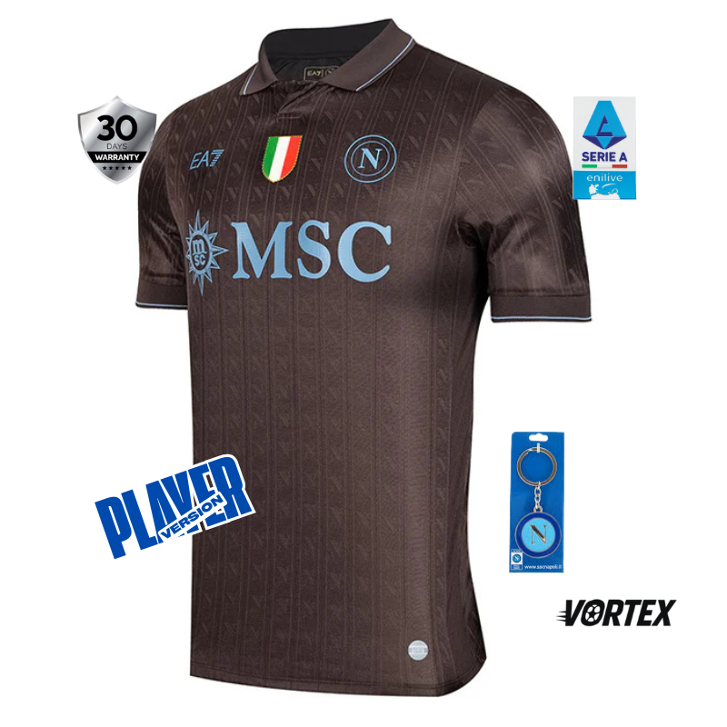 SSC Napoli Third Player Jersey 2025/2026