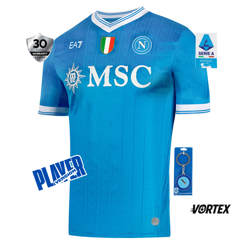 SSC Napoli Home Player Jersey 2025/2026